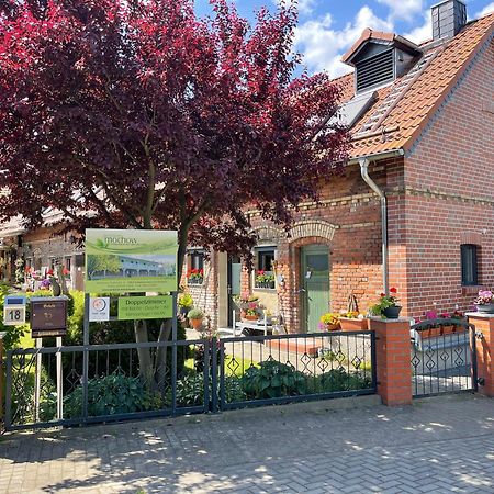Pension Mochow Schwielochsee Esterno foto