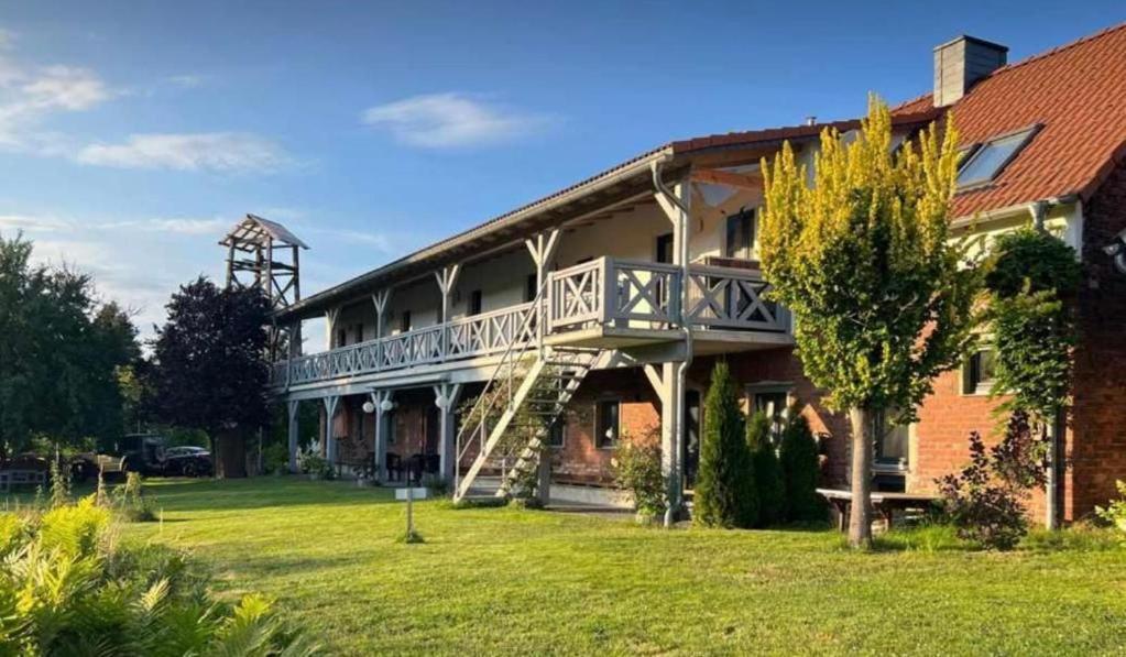 Pension Mochow Schwielochsee Esterno foto