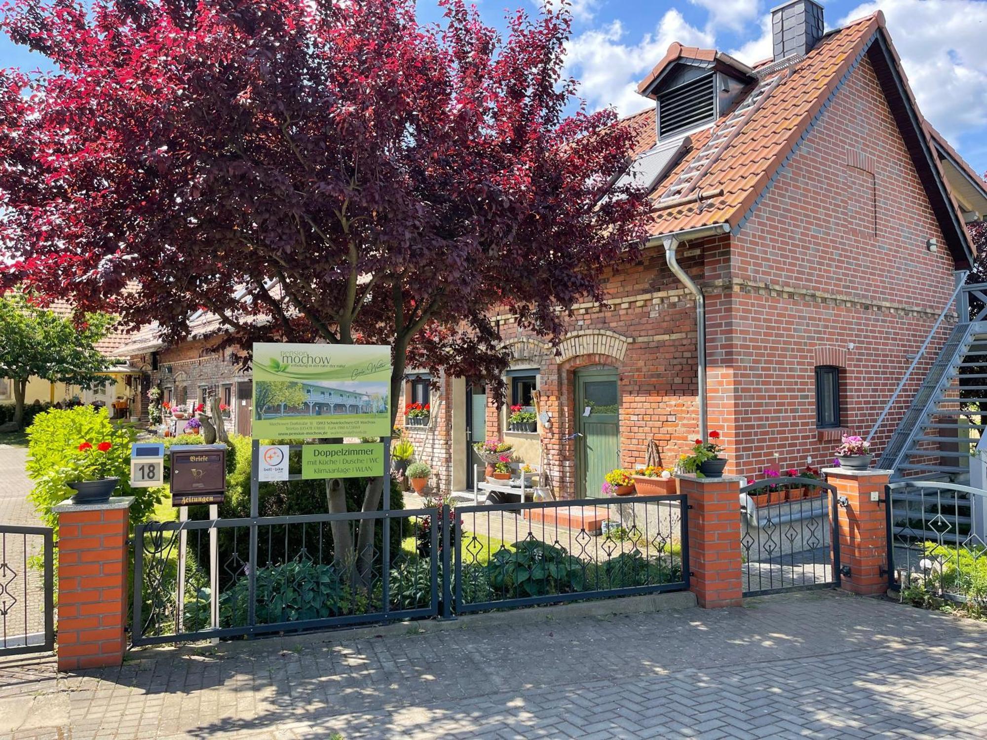 Pension Mochow Schwielochsee Esterno foto